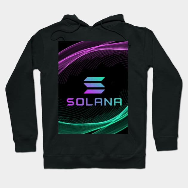 Hail Solana, The Ethereum Killer Hoodie by Fanbros_art